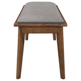 Alfredo 6-piece Butterfly Leaf Dining Set Natural Walnut - Tampa Furniture Outlet