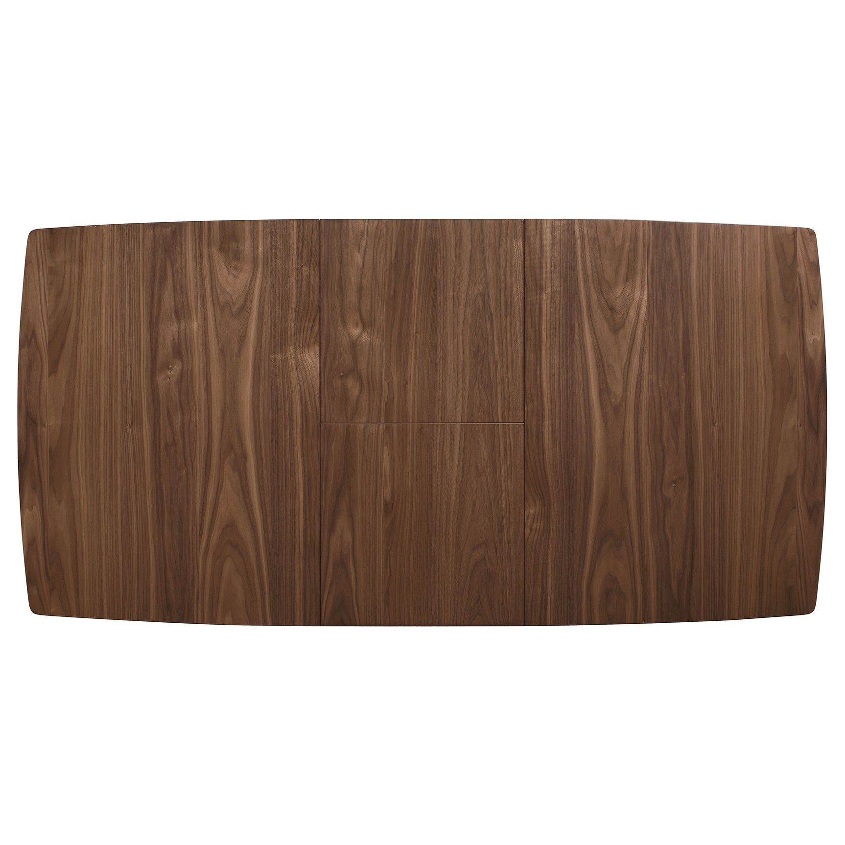 Alfredo 63-inch Extension Leaf Dining Table Natural Walnut - Tampa Furniture Outlet