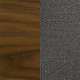 Alfredo Dining Side Chair Grey and Natural Walnut (Set of 2) - Tampa Furniture Outlet