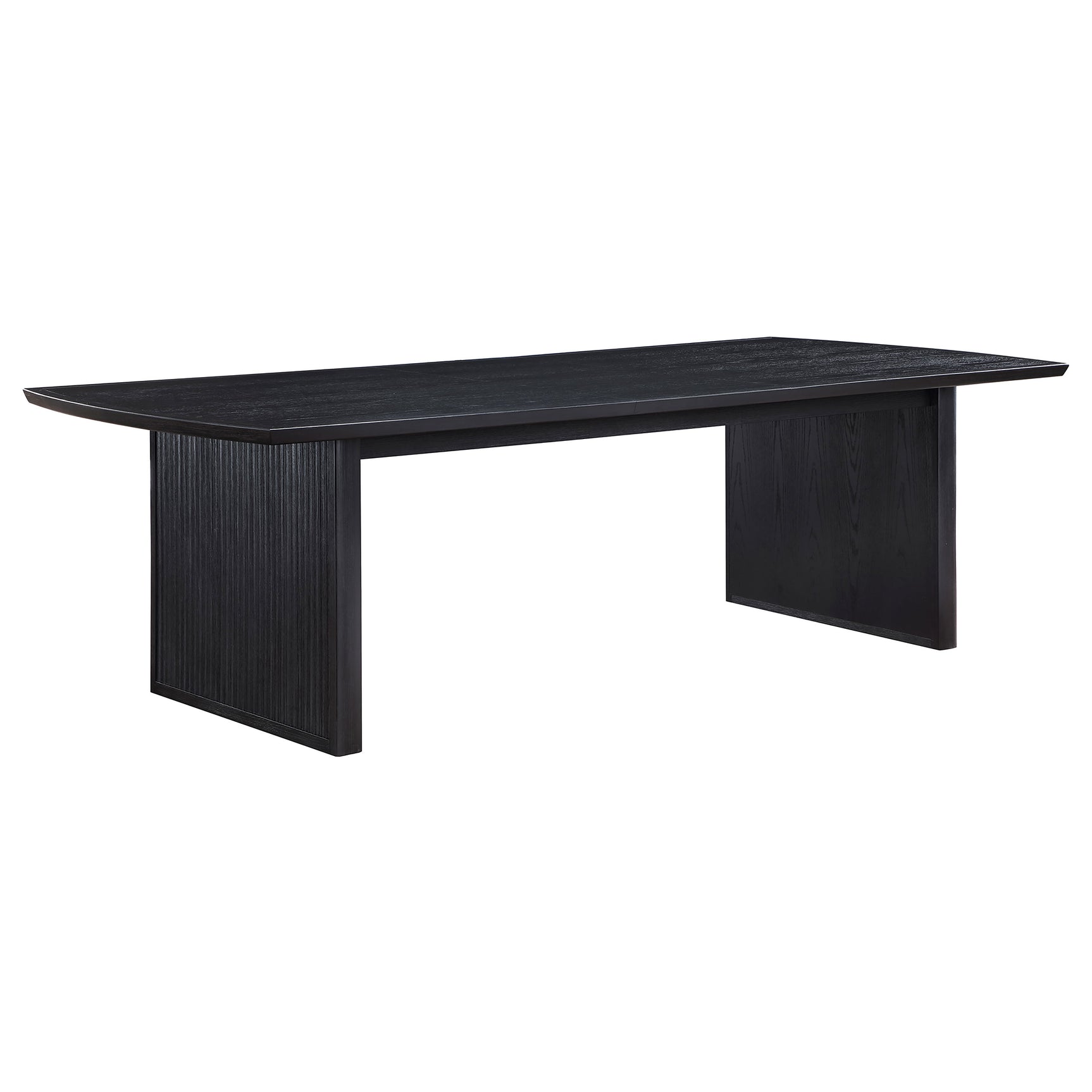 Tampa Furniture Outlet - Coaster - Brookmead 100-inch Extension Leaf Dining Table Black - 108231