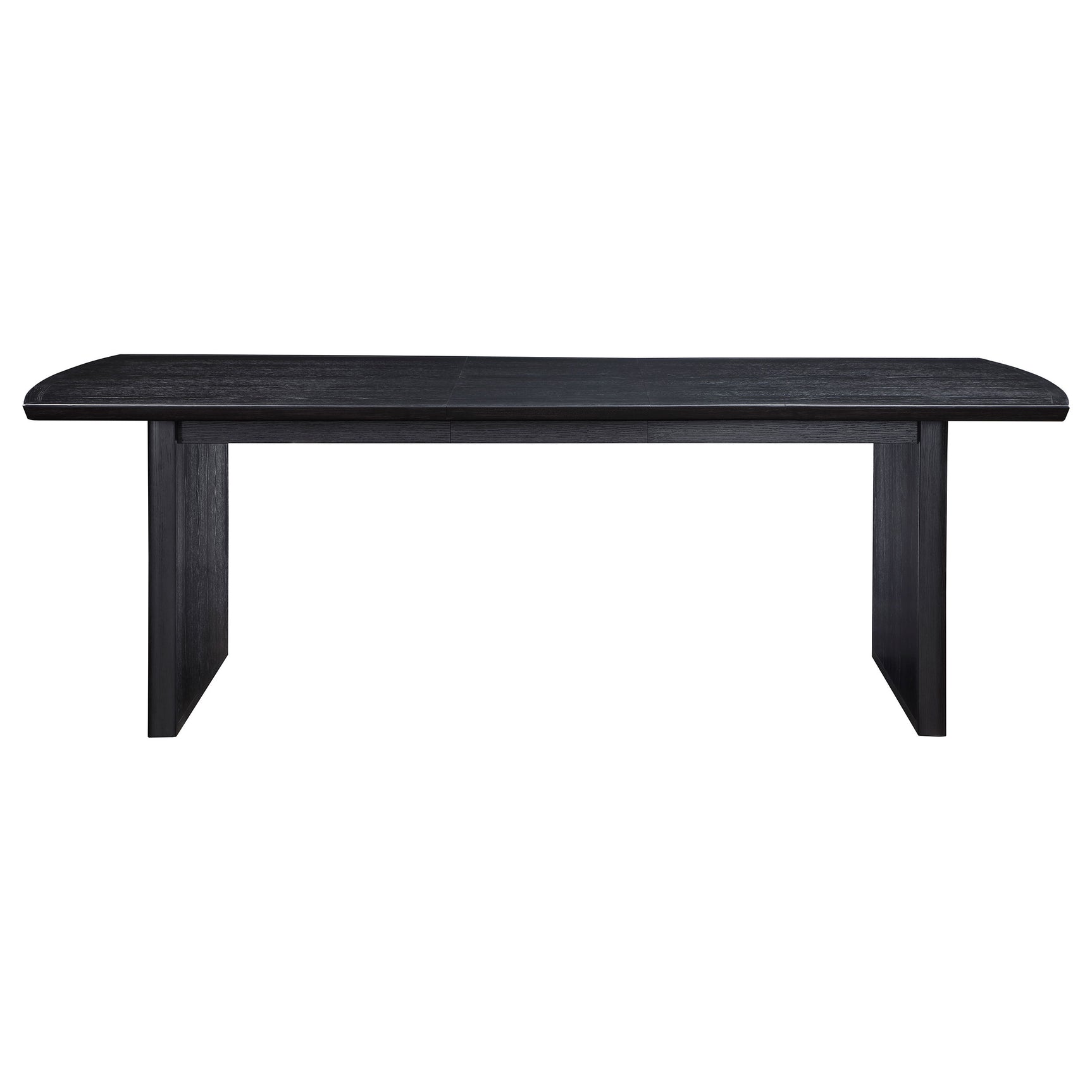 Brookmead 100-inch Extension Leaf Dining Table Black - Tampa Furniture Outlet