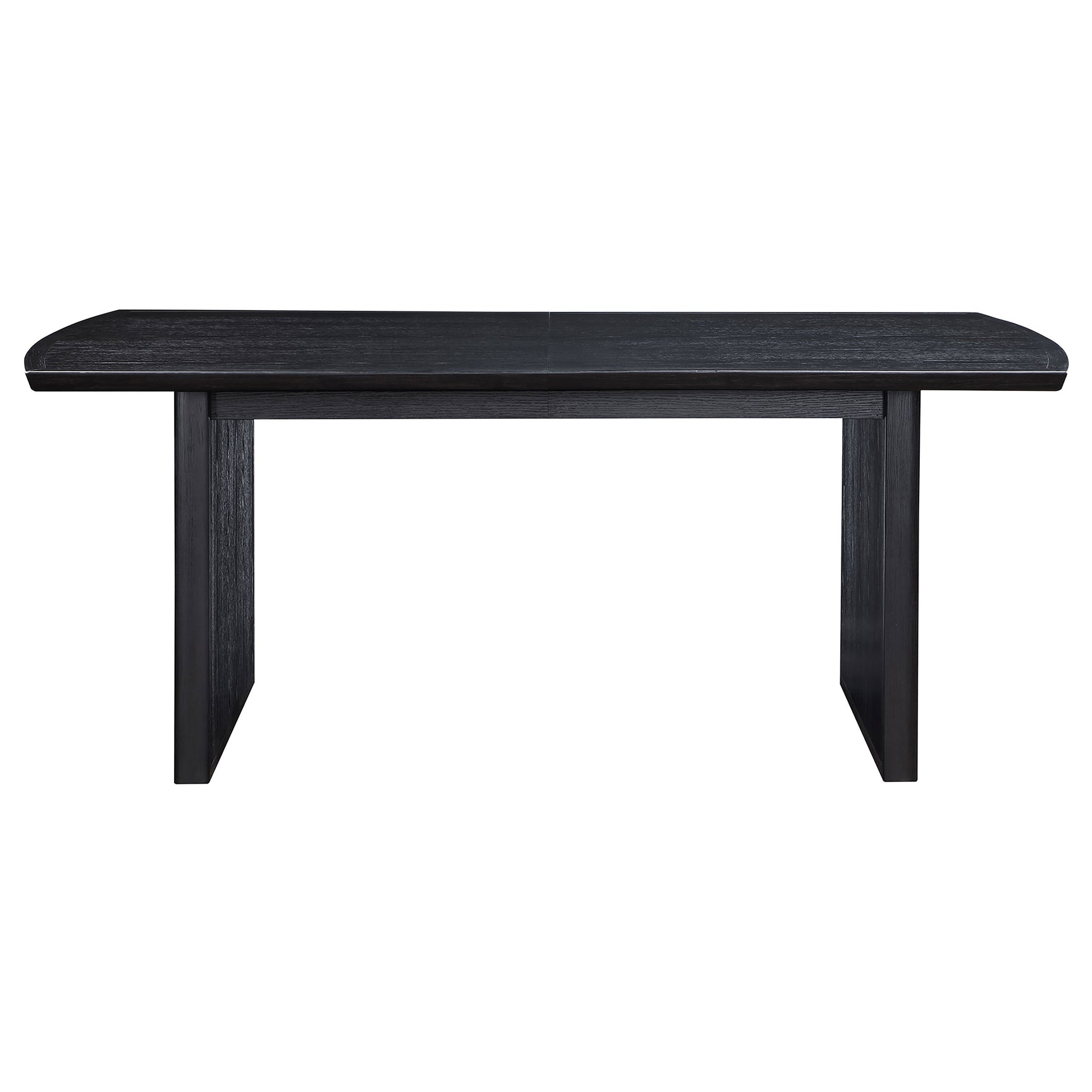 Brookmead 100-inch Extension Leaf Dining Table Black - Tampa Furniture Outlet