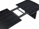 Brookmead 100-inch Extension Leaf Dining Table Black - Tampa Furniture Outlet