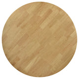 Elowen 5-piece Round Solid Wood Dining Set Light Walnut - Tampa Furniture Outlet