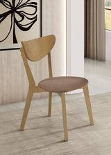 Elowen Wood Dining Side Chair Light Walnut (Set of 2) - Tampa Furniture Outlet