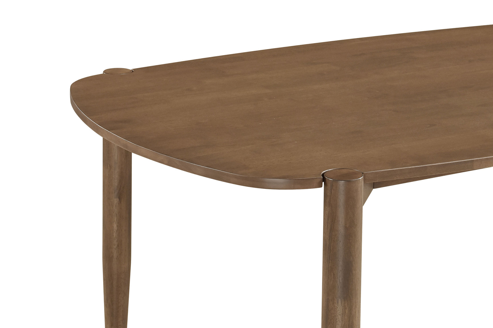 Dortch Oval 63-inch Solid Wood Dining Table Walnut - Tampa Furniture Outlet
