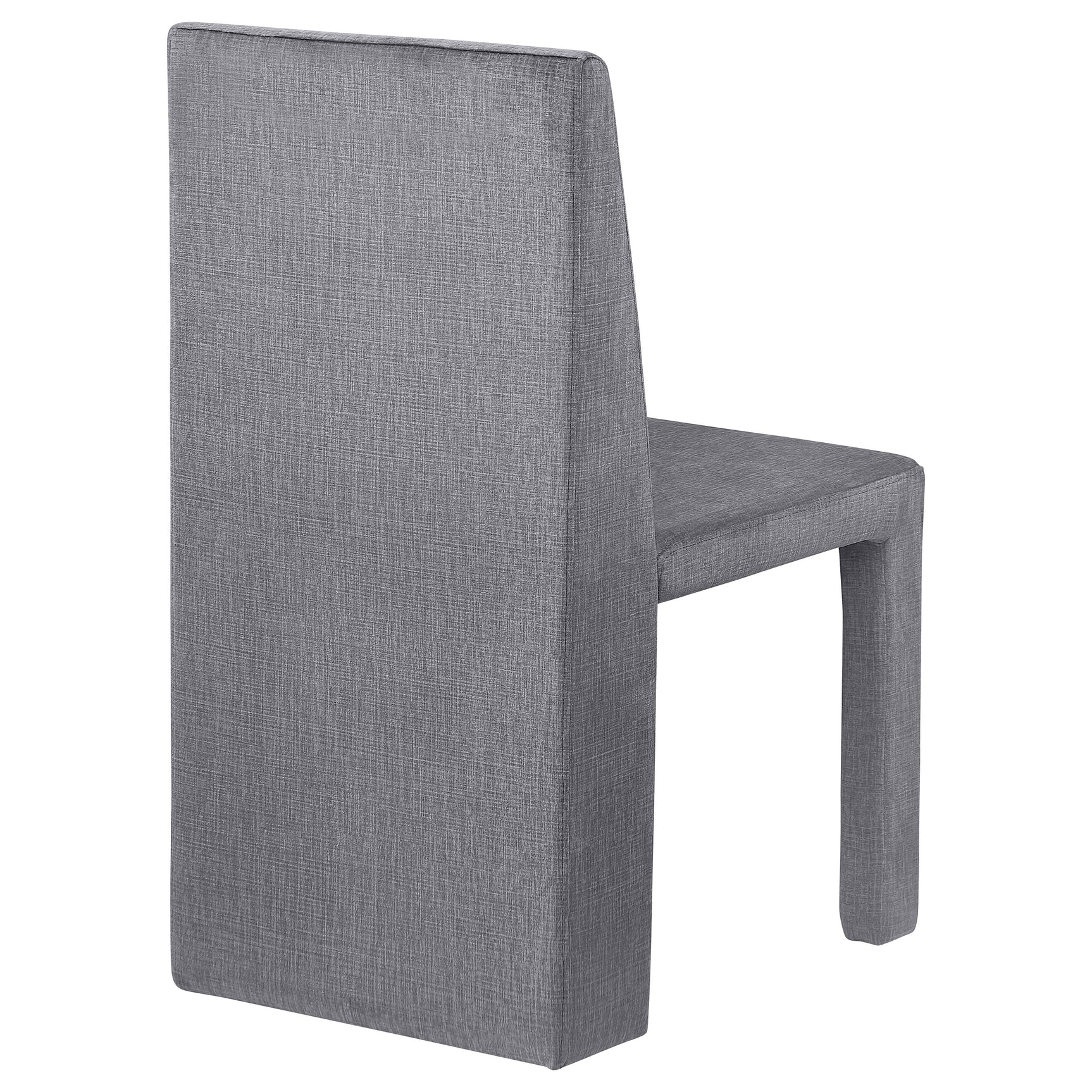 Tordera Velvet Upholstered Dining Side Chair Grey (Set of 2) - Tampa Furniture Outlet