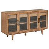 Middleton 10-piece Extension Leaf Dining Set Natural Brown - Tampa Furniture Outlet