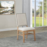 Middleton Upholstered Dining Side Chair Beige (Set of 2) - Tampa Furniture Outlet