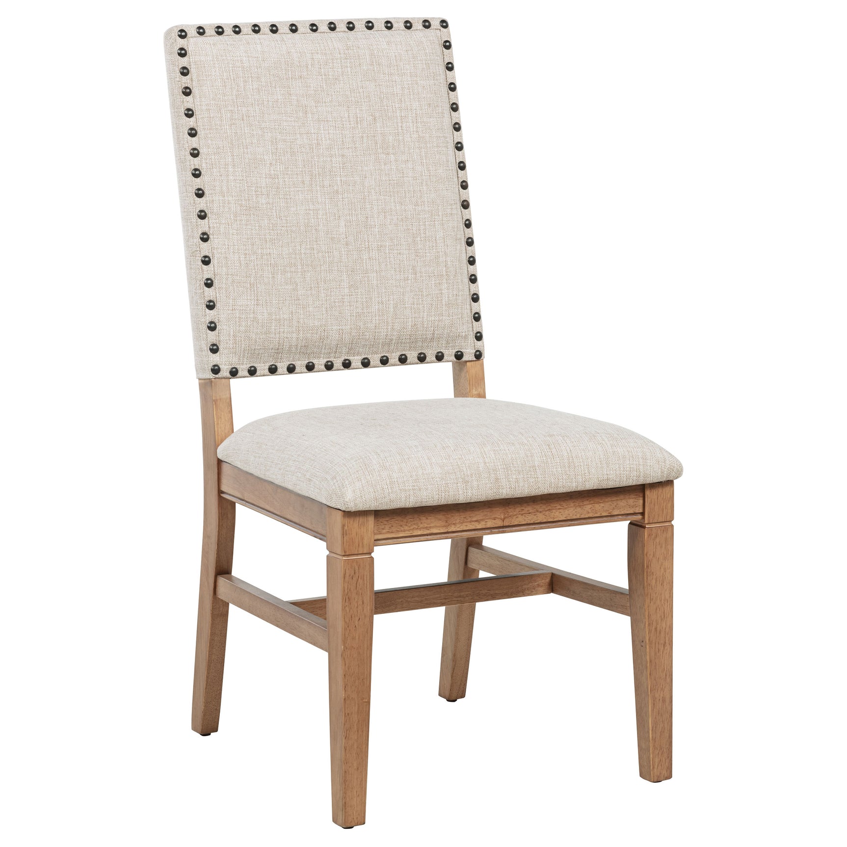 Middleton Upholstered Dining Side Chair Beige (Set of 2) - Tampa Furniture Outlet