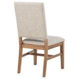 Middleton Upholstered Dining Side Chair Beige (Set of 2) - Tampa Furniture Outlet
