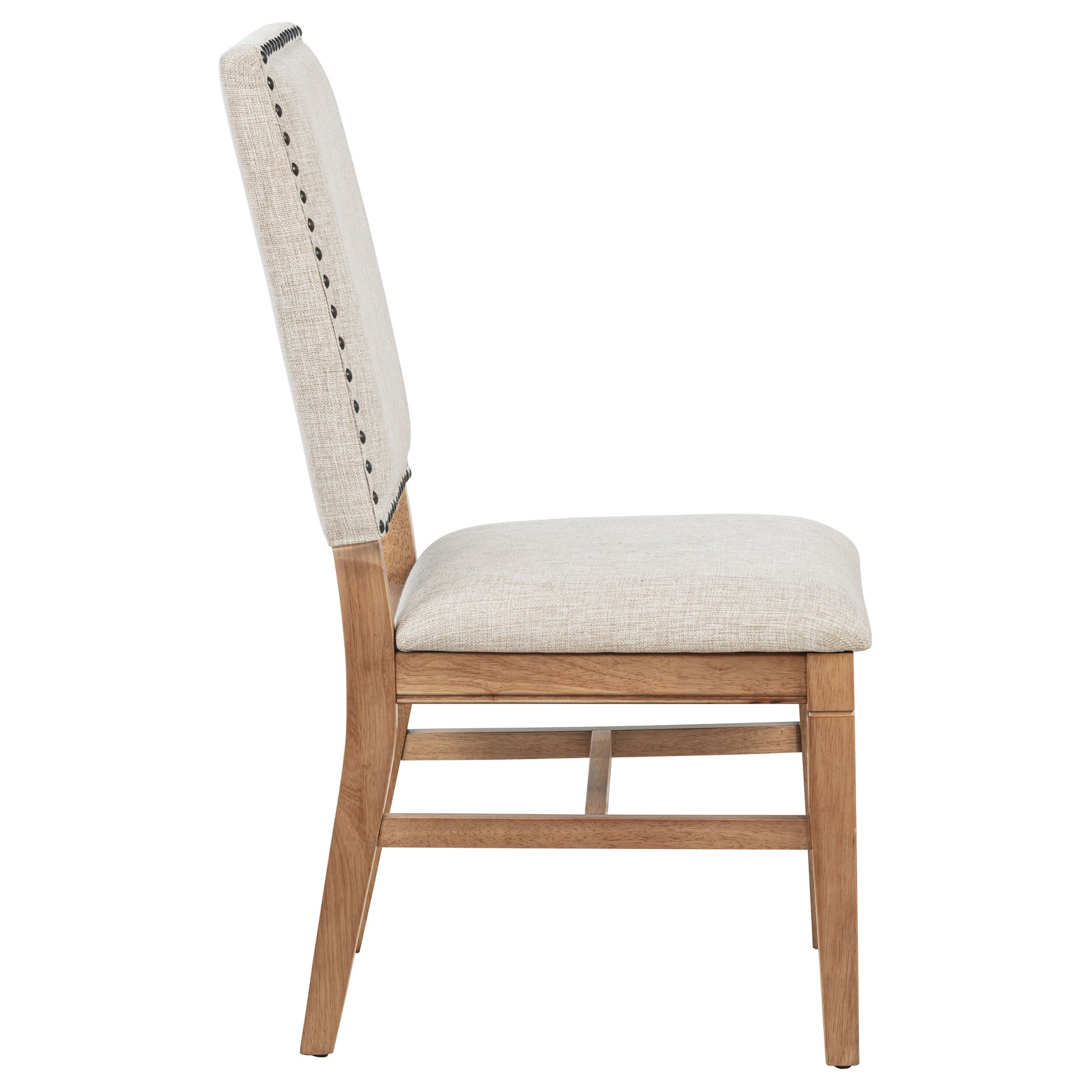 Middleton Upholstered Dining Side Chair Beige (Set of 2) - Tampa Furniture Outlet