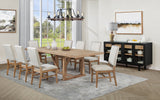 Middleton Upholstered Dining Side Chair Beige (Set of 2) - Tampa Furniture Outlet