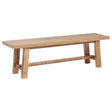 Tampa Furniture Outlet - Coaster - Middleton 60-inch Wood Backless Dining Bench Natural Brown - 108543