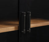 Middleton 4-door Sideboard Server with Dual Drawers Black - Tampa Furniture Outlet