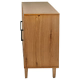 Middleton 4-door Sideboard Server with Dual Drawers Natural - Tampa Furniture Outlet