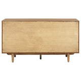 Middleton 4-door Sideboard Server with Dual Drawers Natural - Tampa Furniture Outlet