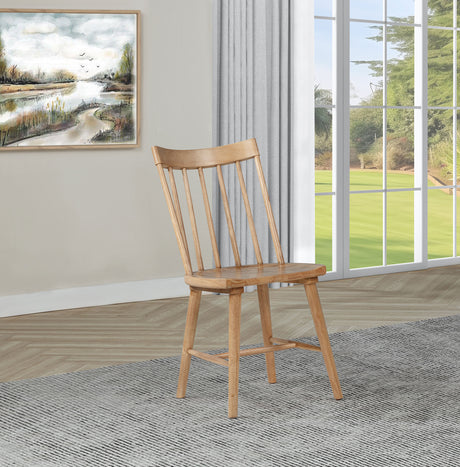 Middleton Solid Wood Dining Side Chair Brown (Set of 2) - Tampa Furniture Outlet