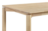 Parkridge 5-piece 59-inch Wood Dining Set White Washed - Tampa Furniture Outlet