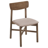 Parkridge 7-piece 59-inch Wood Dining Set Natural Walnut - Tampa Furniture Outlet