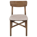 Parkridge Dining Side Chair Natural Walnut (Set of 2) - Tampa Furniture Outlet