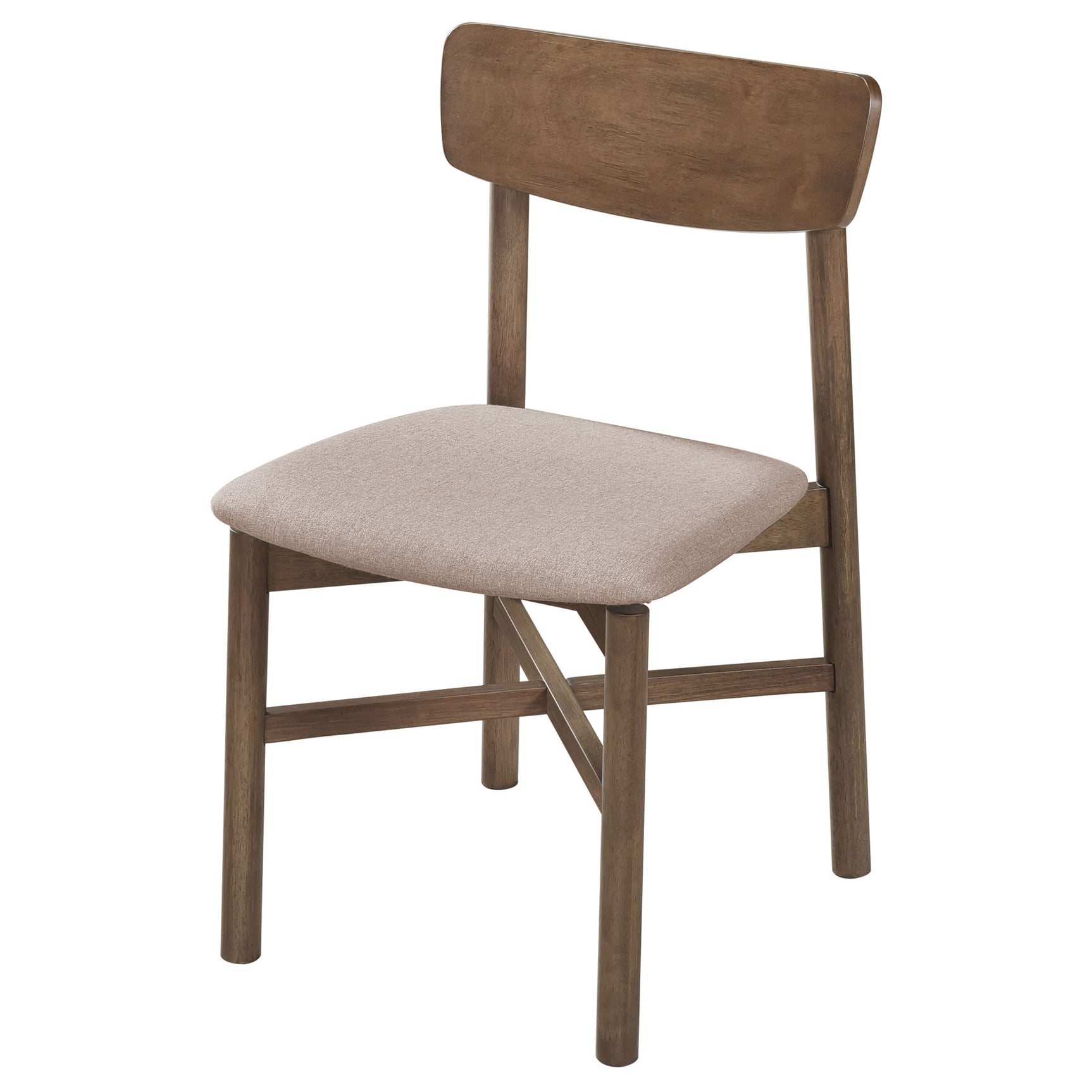 Parkridge Dining Side Chair Natural Walnut (Set of 2) - Tampa Furniture Outlet