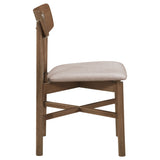 Parkridge Dining Side Chair Natural Walnut (Set of 2) - Tampa Furniture Outlet
