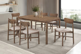 Parkridge Dining Side Chair Natural Walnut (Set of 2) - Tampa Furniture Outlet