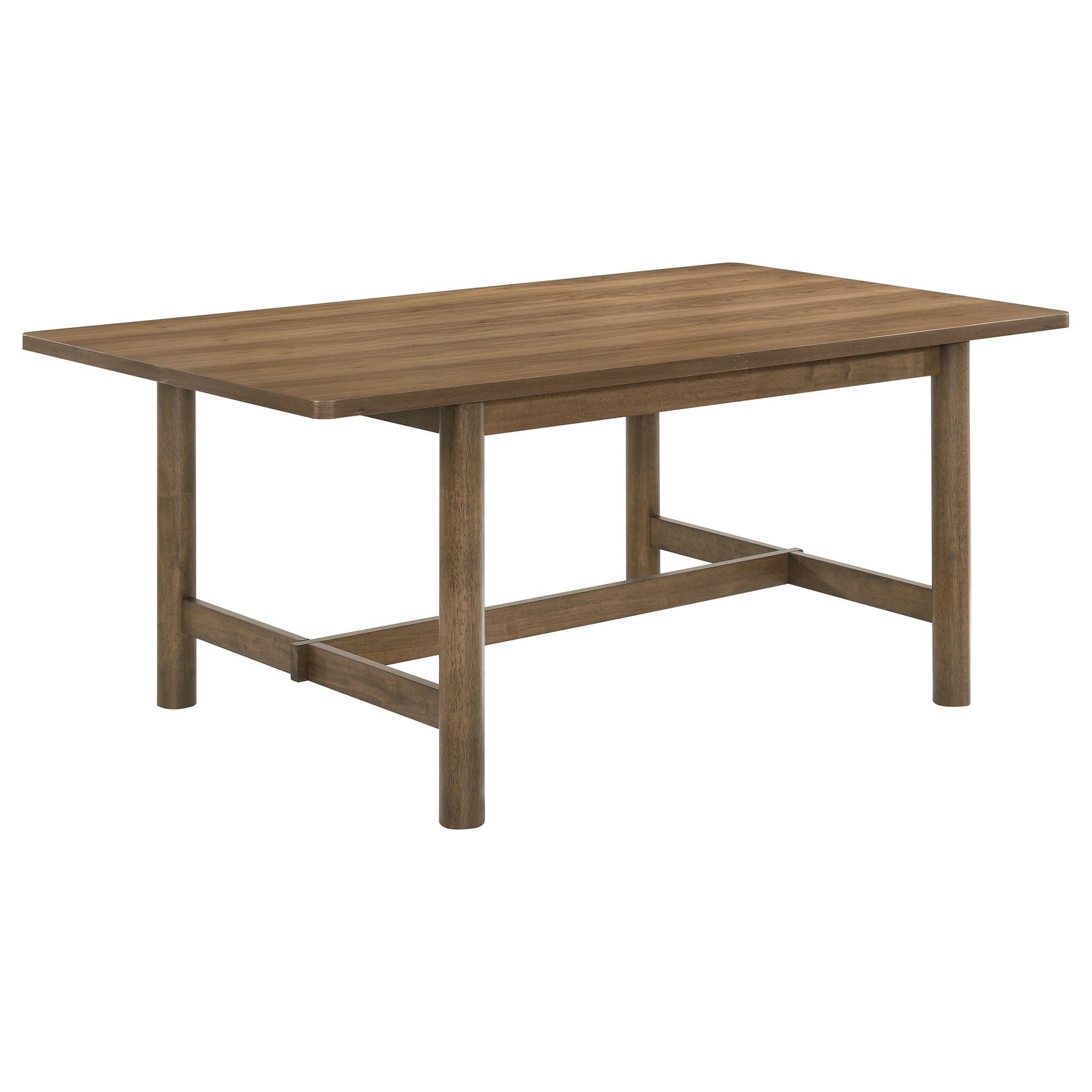 Crestmore 7-piece Rectangular Dining Table Set Walnut - Tampa Furniture Outlet