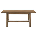 Crestmore 7-piece Rectangular Dining Table Set Walnut - Tampa Furniture Outlet
