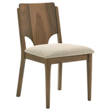 Crestmore 7-piece Rectangular Dining Table Set Walnut - Tampa Furniture Outlet