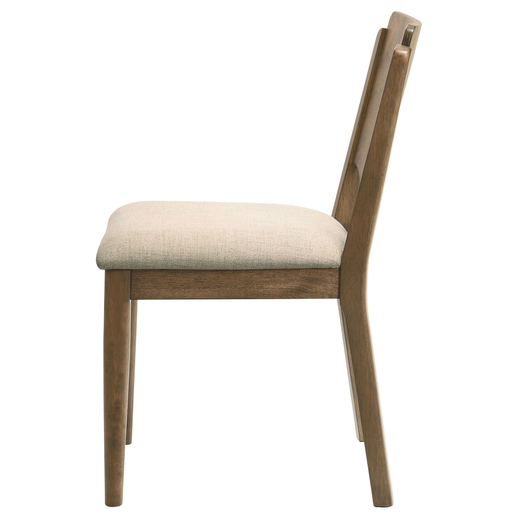 Crestmore Dining Chair Upholstered Seat Walnut (Set of 2) - Tampa Furniture Outlet