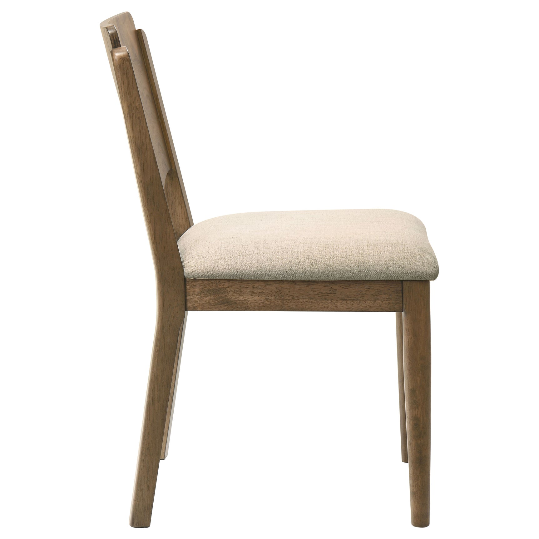 Crestmore Dining Chair Upholstered Seat Walnut (Set of 2) - Tampa Furniture Outlet