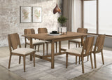 Crestmore Dining Chair Upholstered Seat Walnut (Set of 2) - Tampa Furniture Outlet
