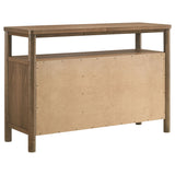 Crestmore 52-inch Dining Cabinet Sideboard Buffet Walnut - Tampa Furniture Outlet