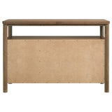 Crestmore 52-inch Dining Cabinet Sideboard Buffet Walnut - Tampa Furniture Outlet