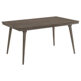 Onslow 5-piece 59-inch Rectangular Dining Set Dark Brown - Tampa Furniture Outlet