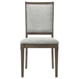 Onslow 5-piece 59-inch Rectangular Dining Set Dark Brown - Tampa Furniture Outlet
