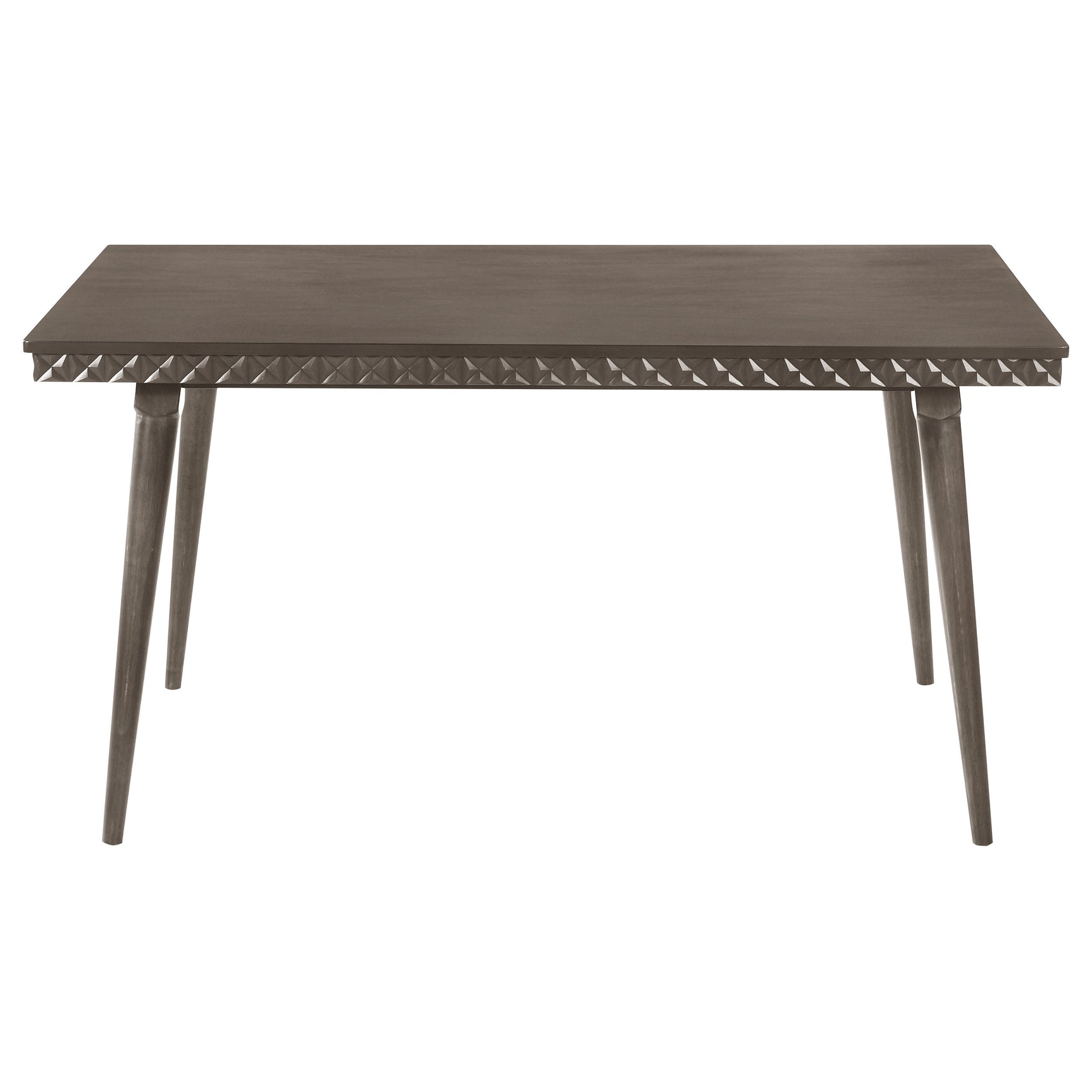 Onslow 59-inch Rectangular Wood Dining Table Dark Brown - Tampa Furniture Outlet