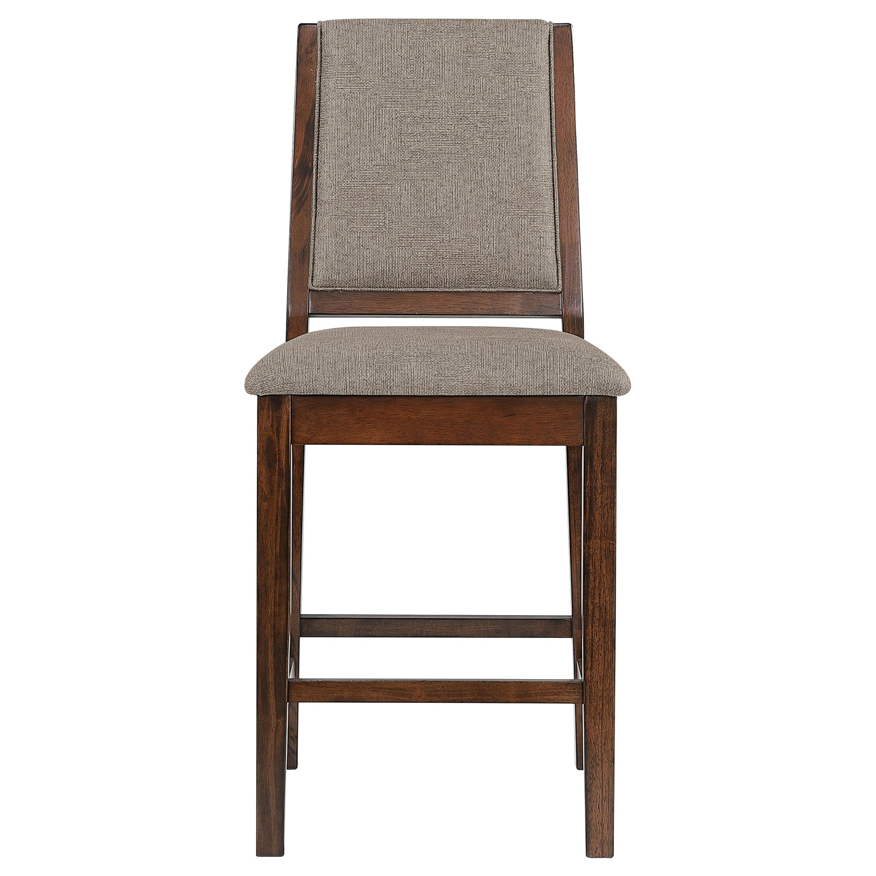 Patterson Upholstered Counter Chair Mango Oak (Set of 2) - Tampa Furniture Outlet