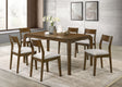 Tampa Furniture Outlet - Coaster - Almonte 7-piece 59-inch Rectangular Dining Set Dark Brown - 108921-S7