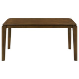 Almonte 59-inch Rectangular Wood Dining Table Dark Brown - Tampa Furniture Outlet