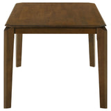 Almonte 59-inch Rectangular Wood Dining Table Dark Brown - Tampa Furniture Outlet