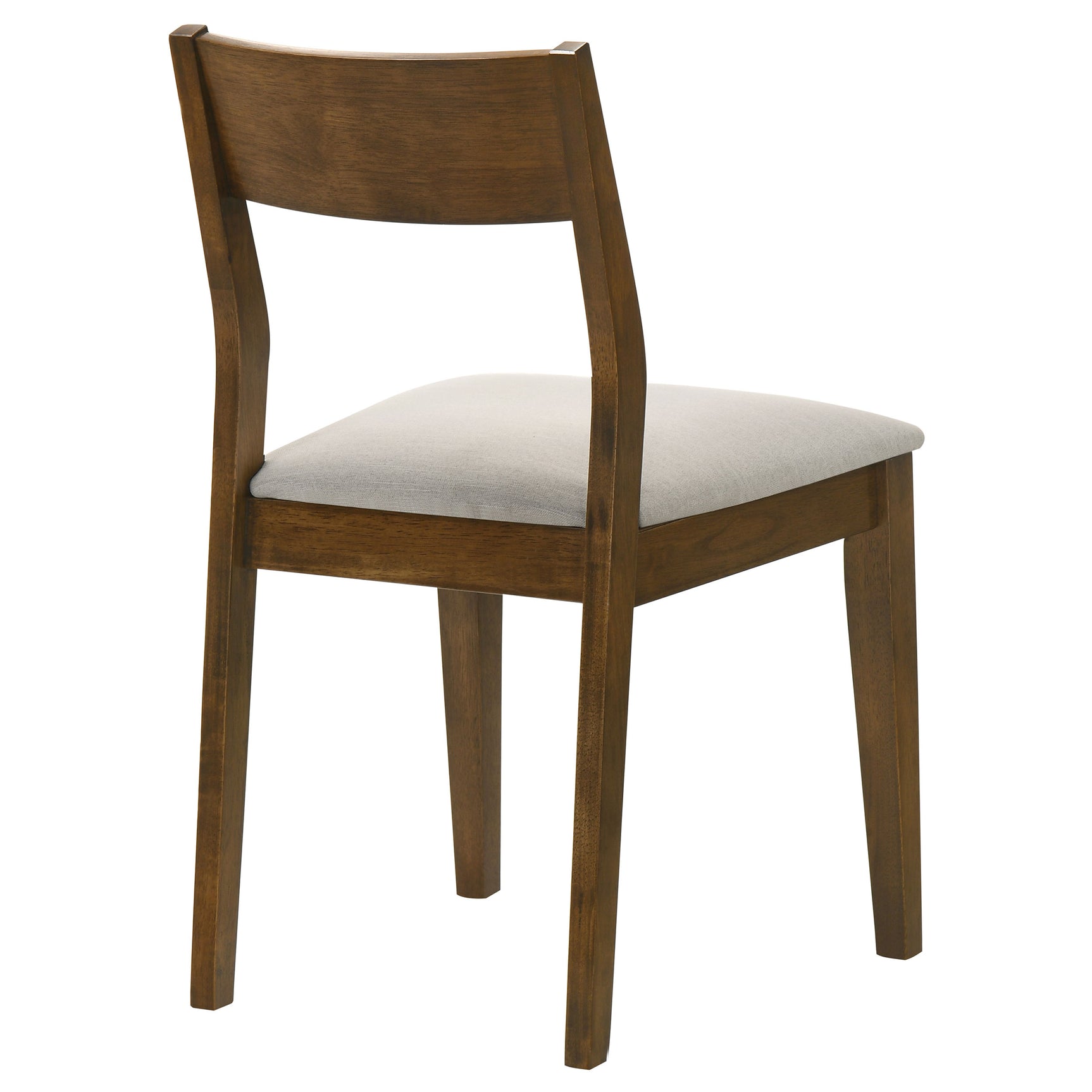 Almonte Dining Chair Upholstered Seat Dark Brown (Set of 2) - Tampa Furniture Outlet