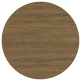 Arini 7-piece Round Dining Table Set Sand Wash and Black