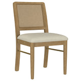 Arini 5-piece Extension Leaf Dining Table Set Sand Wash - Tampa Furniture Outlet