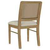 Arini 5-piece Extension Leaf Dining Table Set Sand Wash - Tampa Furniture Outlet