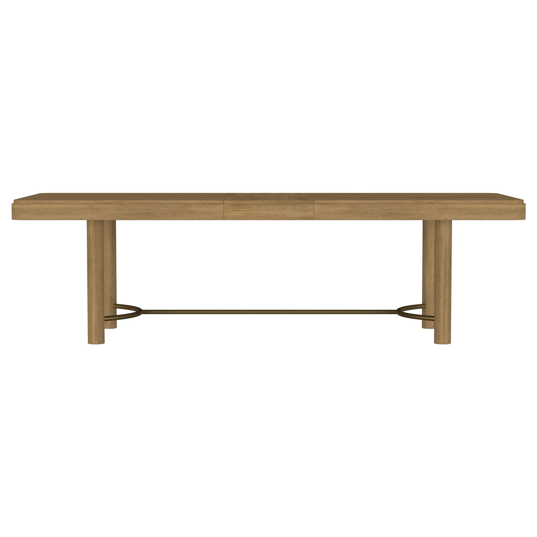 Arini 7-piece Extension Leaf Dining Table Set Sand Wash and Black - Tampa Furniture Outlet