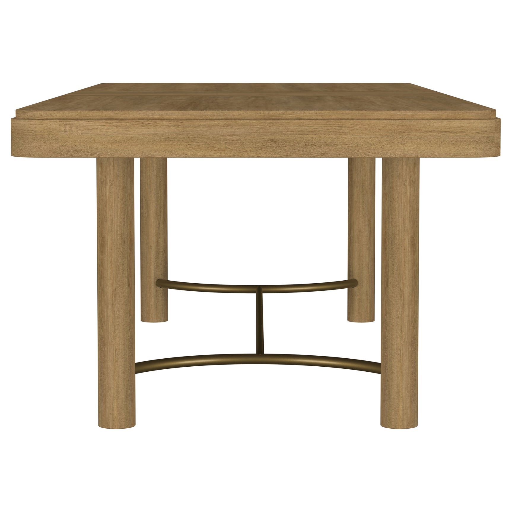 Arini 7-piece Extension Leaf Dining Table Set Sand Wash and Black - Tampa Furniture Outlet
