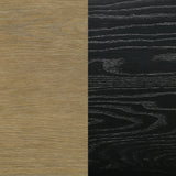 Arini 7-piece Extension Leaf Dining Table Set Sand Wash and Black - Tampa Furniture Outlet